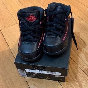Jordan Youth Sneakers Black and Red